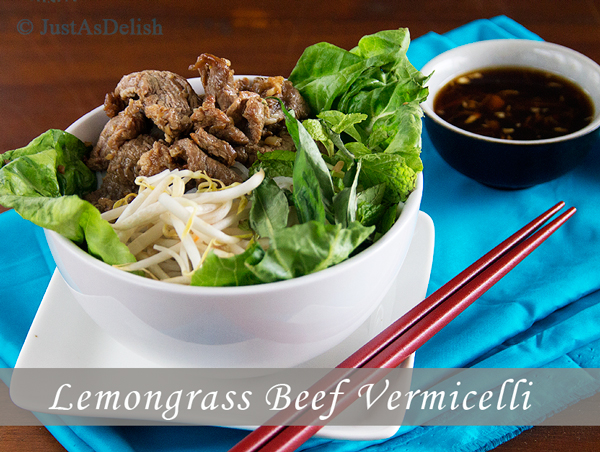 Grilled Lemongrass Beef Vermicelli