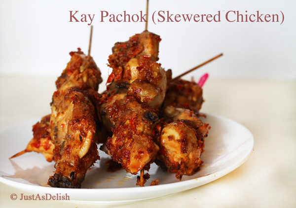 Kay Pachok (Skewered Chicken)
