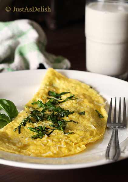 Basil Omelette