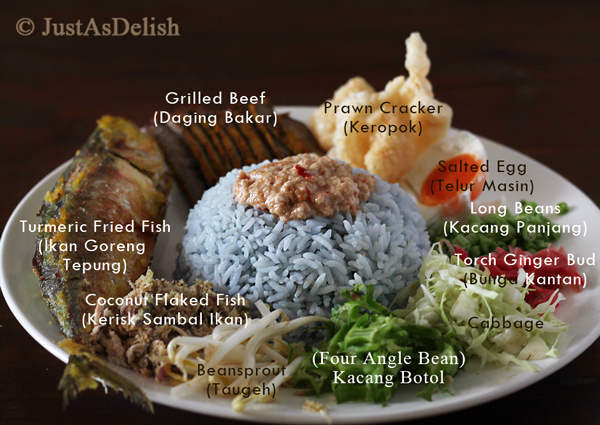 Nasi kerabu recipe