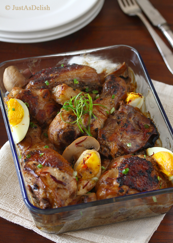 Macanese Portugese Chicken (Coconut Saffron Chicken)