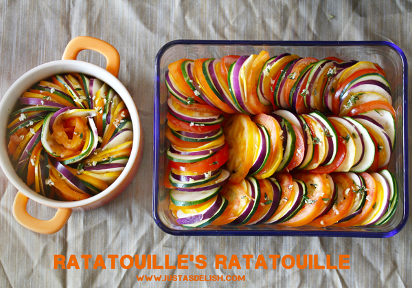 Ratatouille's Ratatouille (Thomas Keller's Confit Byaldi)