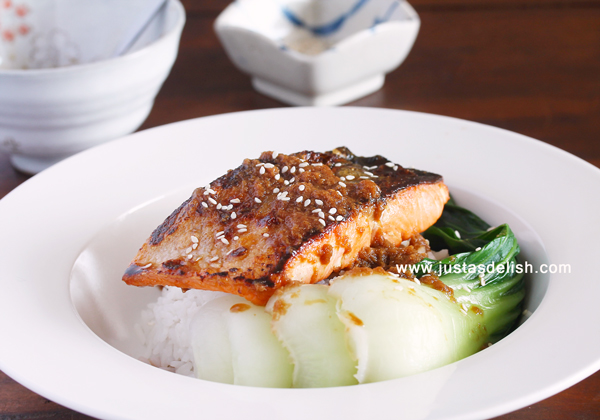 Crispy Salmon Ginger Soy Sauce