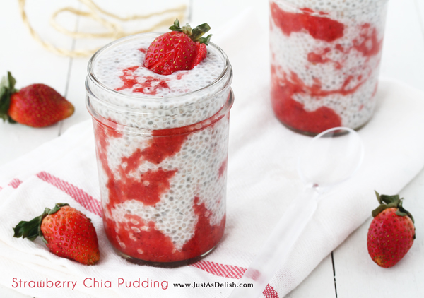 Strawberry Chia Pudding