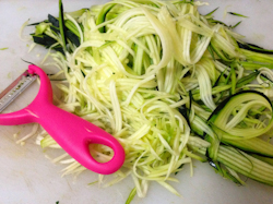 Zucchini Noodles Aglio et Olio