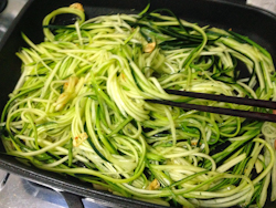 Zucchini Noodles Aglio et Olio