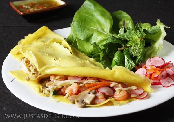 Vietnamese Crepes (Bánh Xèo)