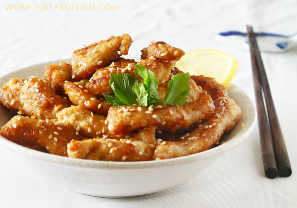 Pan-fried Honey Lemon Chicken