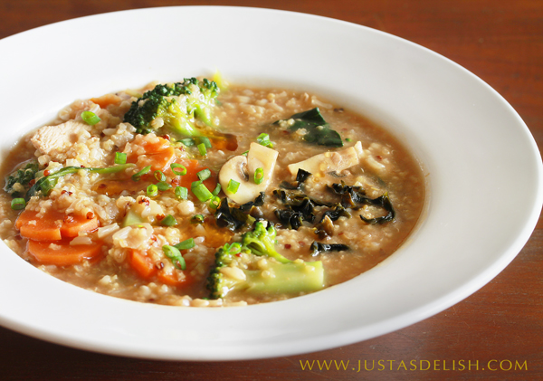 Hearty 1-pot Multigrain Miso Porridge