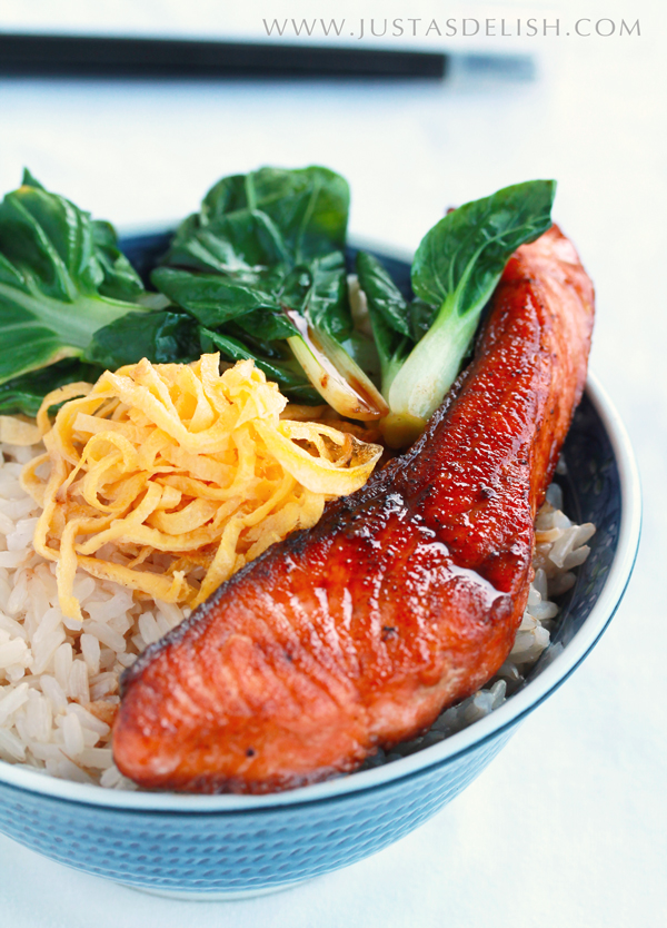 Teriyaki Salmon Bowl