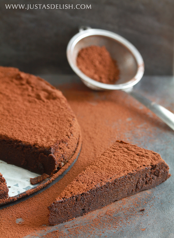 Flourless Chocolate Cake (Gluten, Grain, Nut & Dairy Free)